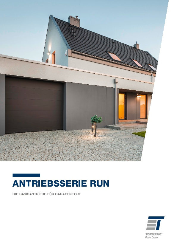 RUN 500 garázskapu hajtás