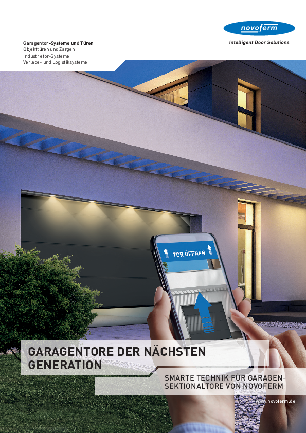 Újgenerációs garázskapuk SMART HOME vezérléssel