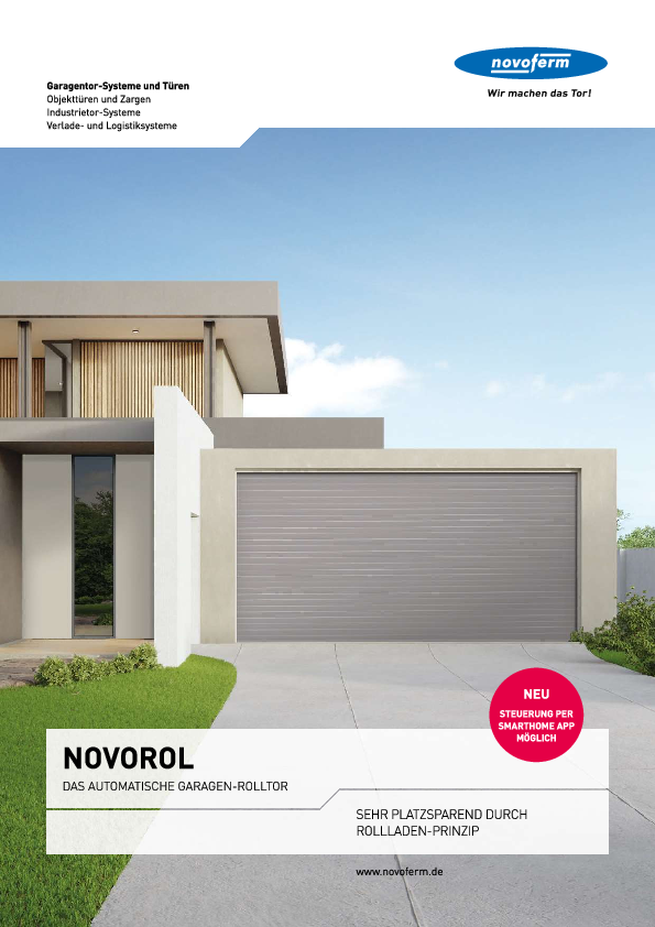 Novorol redőny-garázskapu