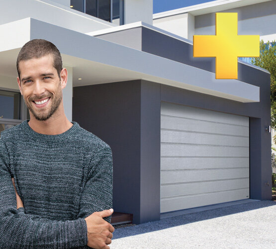 Szekcionális garázskapu