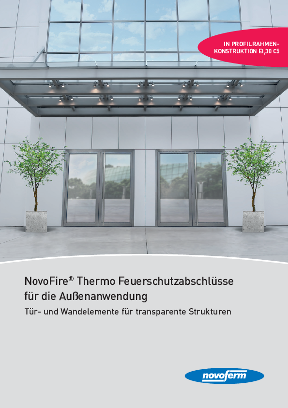 NovoFire® Thermo tűzgátló szerkezetek
