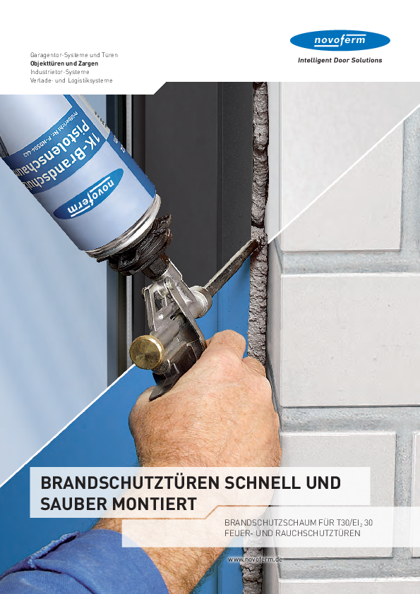 Tűzgátló ajtók egyszerű és gyors beépítése