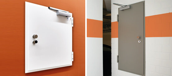 NovoPorta Premio EI2 30 és EI2 90 tűzgátló strangajtó-elemek