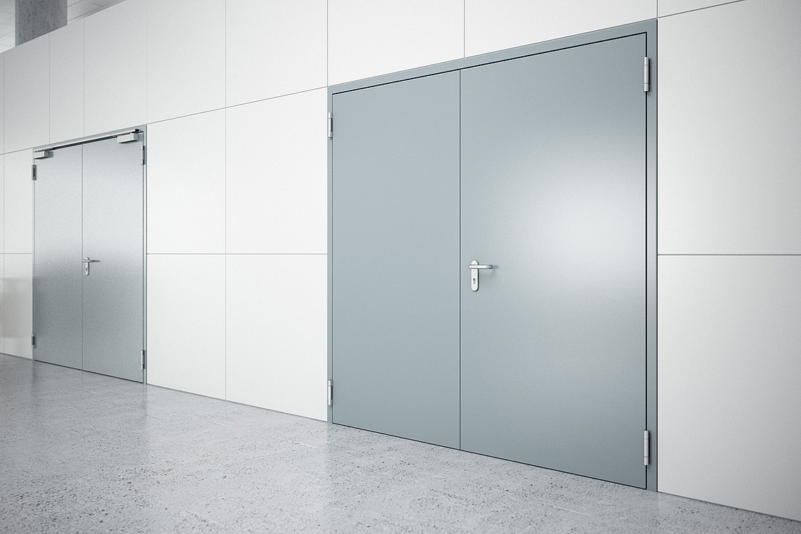 Többcélú ipari acél ajtók